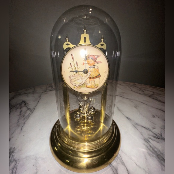 Hummel Accents Vintage 993 Goebel Mj Hummel Anniversay Clock 12